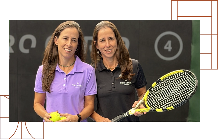 Daniela e Gabriela Arantes, sócias-fundadoras da Tiro Certo Esportes